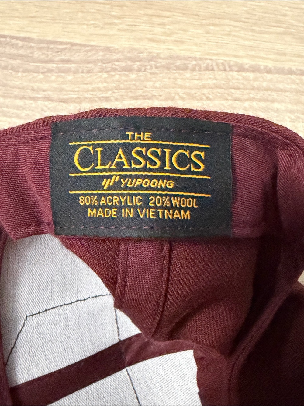 Salty Crew Maroon Patch Logo Baseball Cap - Picture 5 of 5